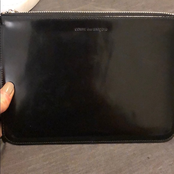 comme des garcons large pouch